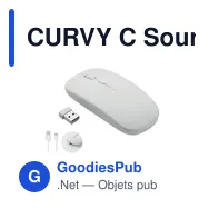 CURVY C Souris sans fil rechargeable - Miniature 9
