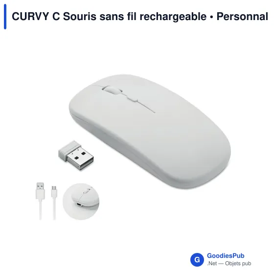 CURVY C Souris sans fil rechargeable - Image 9