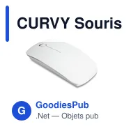 CURVY Souris sans fil. - Miniature 4