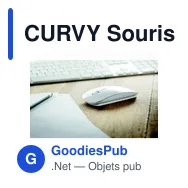 CURVY Souris sans fil. - Miniature 7
