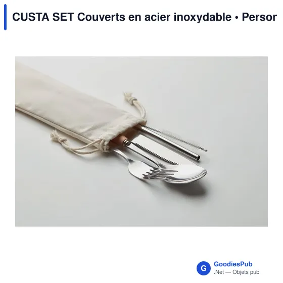 CUSTA SET Couverts en acier inoxydable - Image 6