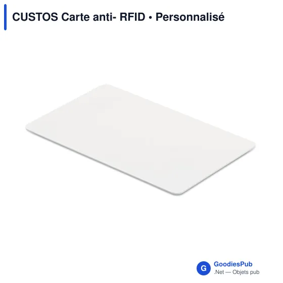 CUSTOS Carte anti- RFID - Image 1