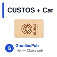 CUSTOS + Carte RFID bambou - Miniature 5