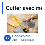 Cutter avec mécanisme de sécurité, lames de rechange incluses | Sutton - Miniature 5