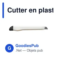Cutter en plastique Eden - Miniature 1