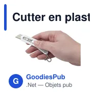 Cutter en plastique Julien - Miniature 2