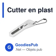 Cutter en plastique Julien - Miniature 3