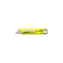 Variante jaune - Cutter en plastique translucide Griffin