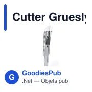 Cutter Gruesly - Miniature 1