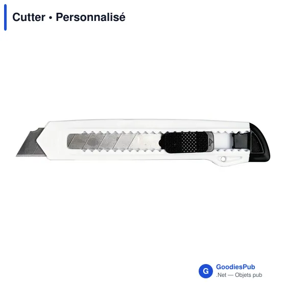 Cutter personnalisable avec logo - Outil de bureau pratique - Image 1
