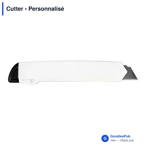 Cutter personnalisable avec logo - Outil de bureau pratique - Image 2