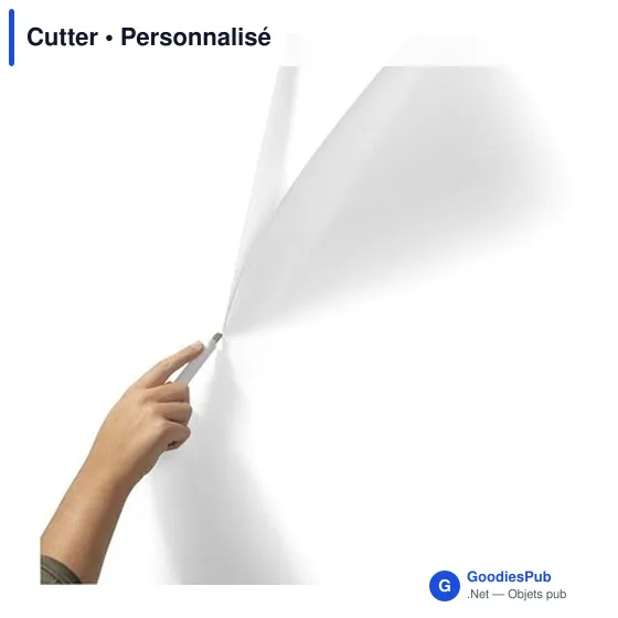 Cutter personnalisable pour bureau avec logo - Image 2