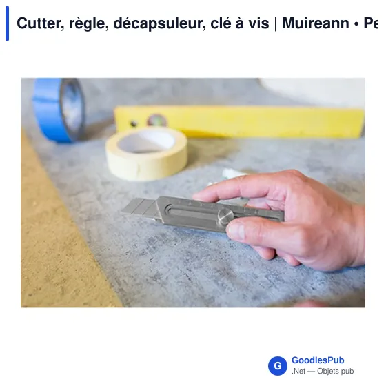 Cutter multifonction personnalisable avec logo - Muireann - Image 2