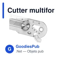 Cutter multifonction personnalisable avec logo - Muireann - Miniature 10