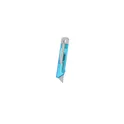 Variante bleu - Cutter personnalisable Valtor avec logo pour vos fournitures de bureau