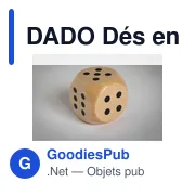 Dés en bois personnalisables pour jeux de société - DADOavec logo - Miniature 4
