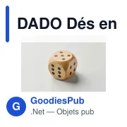 Dés en bois personnalisables pour jeux de société - DADOavec logo - Miniature 6