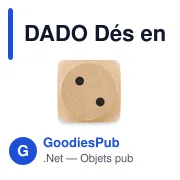Dés en bois personnalisables pour jeux de société - DADOavec logo - Miniature 7