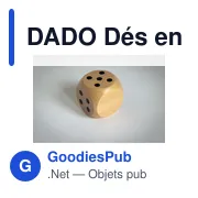 Dés en bois personnalisables pour jeux de société - DADOavec logo - Miniature 8