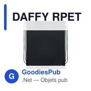 Sac à cordon personnalisable en RPET avec logo - DAFFY RPET - Miniature 7