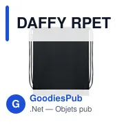Sac à cordon personnalisable en RPET avec logo - DAFFY RPET - Miniature 8