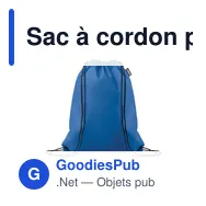 Sac à cordon personnalisable en RPET avec logo - DAFFY RPET - Miniature 10