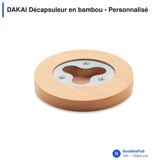 DAKAI Décapsuleur en bambou - Image 3