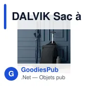 DALVIK Sac à dos en RPET 600D - Miniature 7