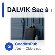 DALVIK Sac à dos en RPET 600D - Miniature 9