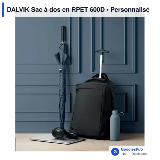DALVIK Sac à dos en RPET 600D - Image 9