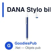 DANA Stylo bille aluminium recyclé - Miniature 1