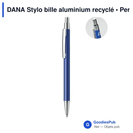DANA Stylo bille aluminium recyclé