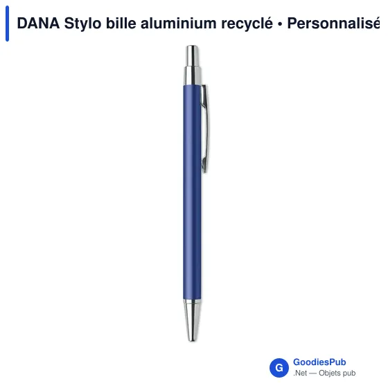 DANA Stylo bille aluminium recyclé - Image 2