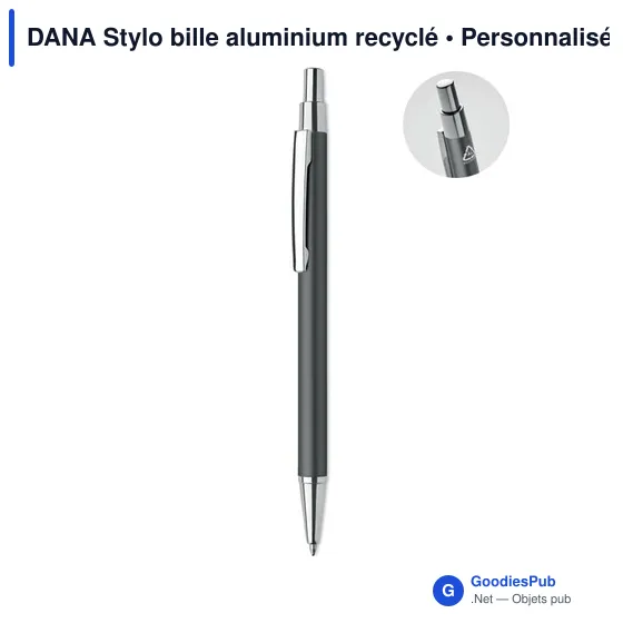 DANA Stylo bille aluminium recyclé - Image 12