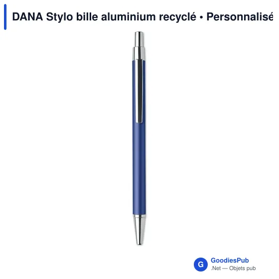 DANA Stylo bille aluminium recyclé - Image 3