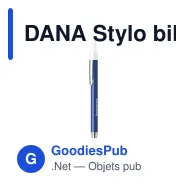 DANA Stylo bille aluminium recyclé - Miniature 5
