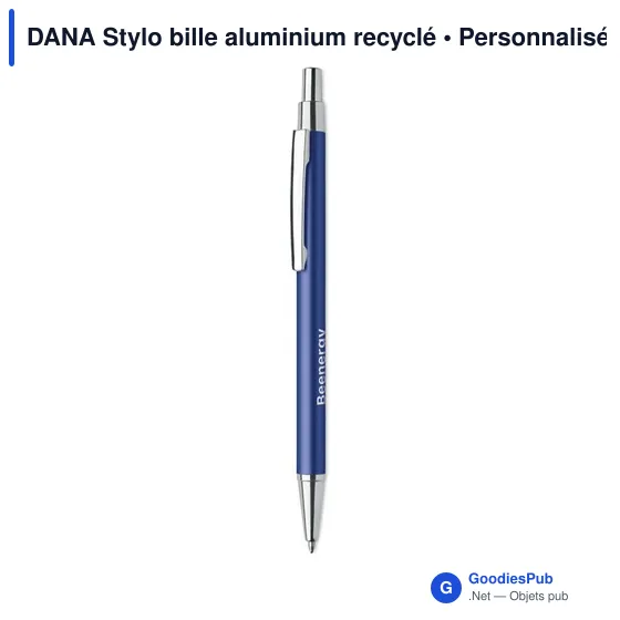 DANA Stylo bille aluminium recyclé - Image 5