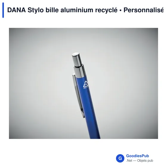 DANA Stylo bille aluminium recyclé - Image 6
