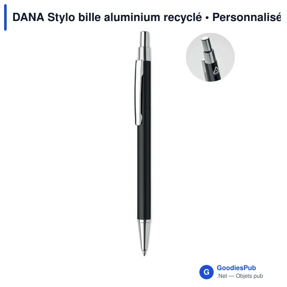 DANA Stylo bille aluminium recyclé - Image 7