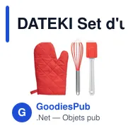 DATEKI Set d'ustensiles de cuisine - Miniature 1