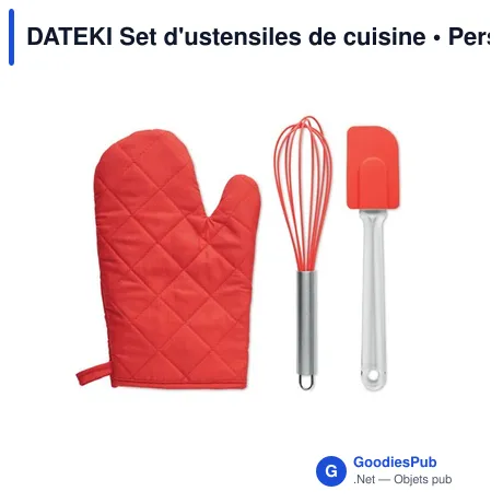 DATEKI Set d'ustensiles de cuisine