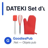 DATEKI Set d'ustensiles de cuisine - Miniature 2