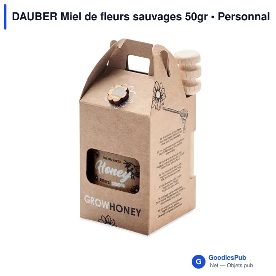 DAUBER Miel de fleurs sauvages 50gr - Image 2