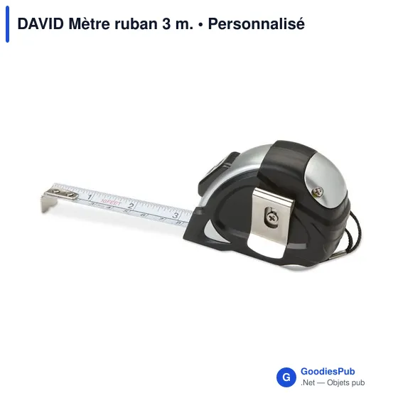 DAVID Mètre ruban 3 m. - Image 3