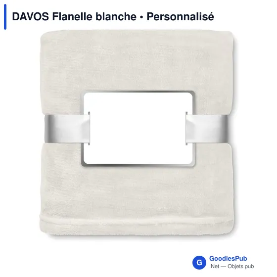 DAVOS Flanelle blanche - Image 2