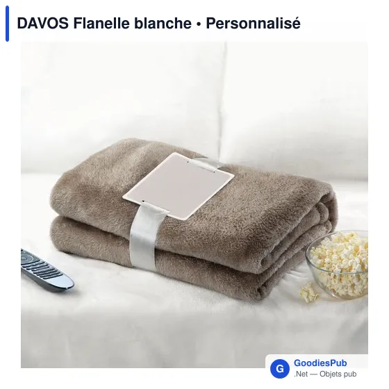 DAVOS Flanelle blanche - Image 11