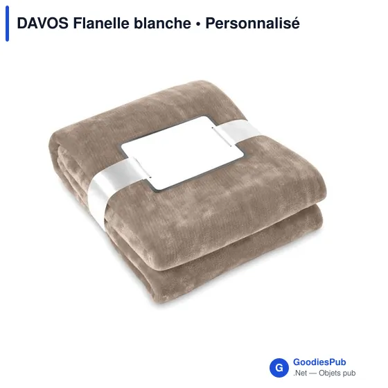 DAVOS Flanelle blanche - Image 8