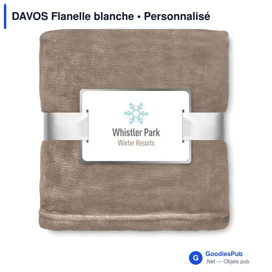 DAVOS Flanelle blanche - Image 10