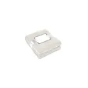 Variante beige - DAVOS Flanelle blanche