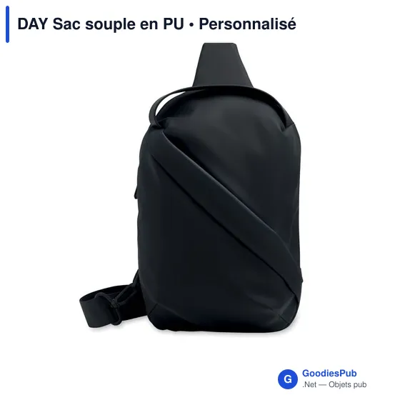Sac cross body personnalisable en PU avec logo - DAY - Image 4